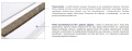 Materac nawierzchniowy Pianka HR + Trawa Morska 105x145 cm